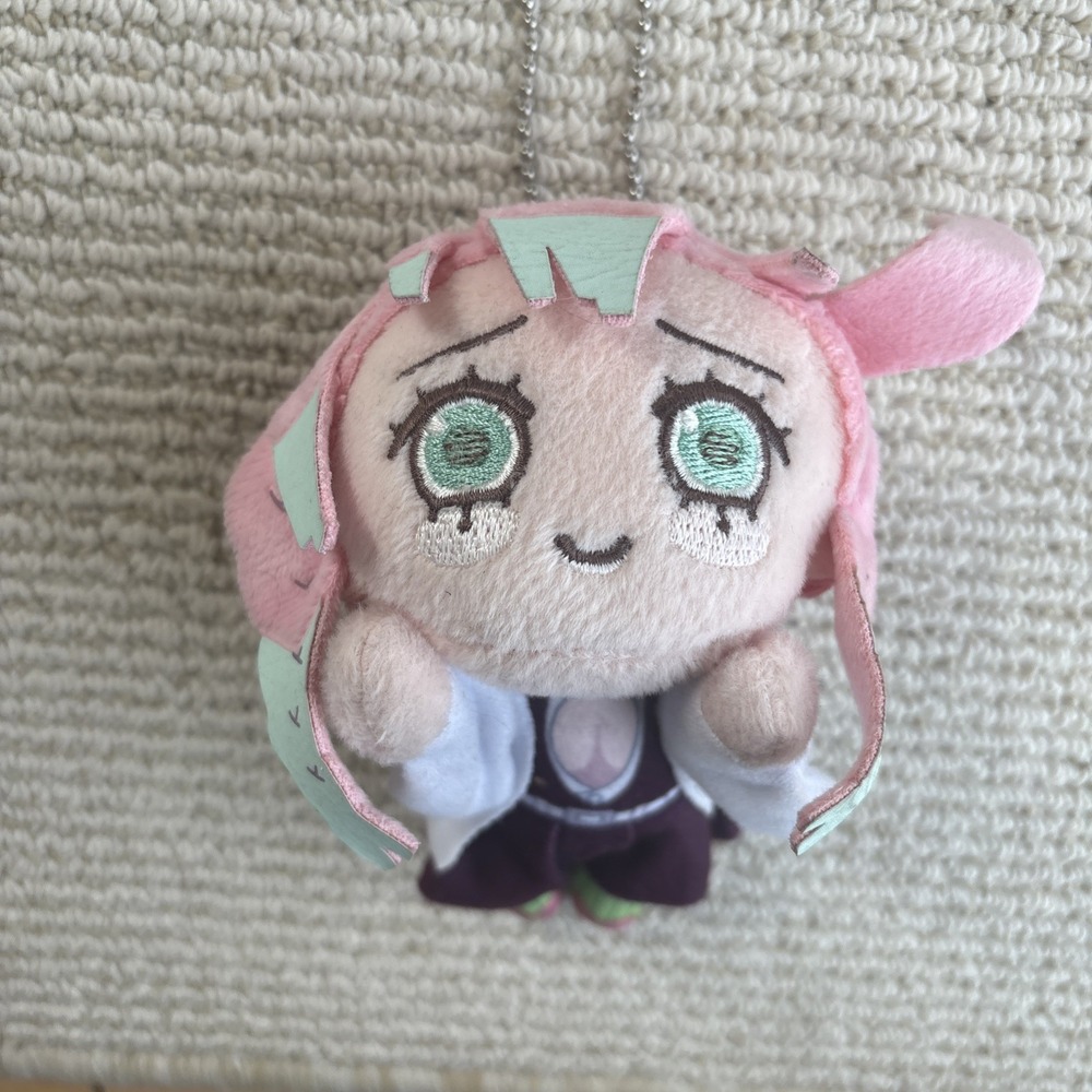 Demon Slayer Mitsuri Kanroji Collectible Plush Sega Keychain